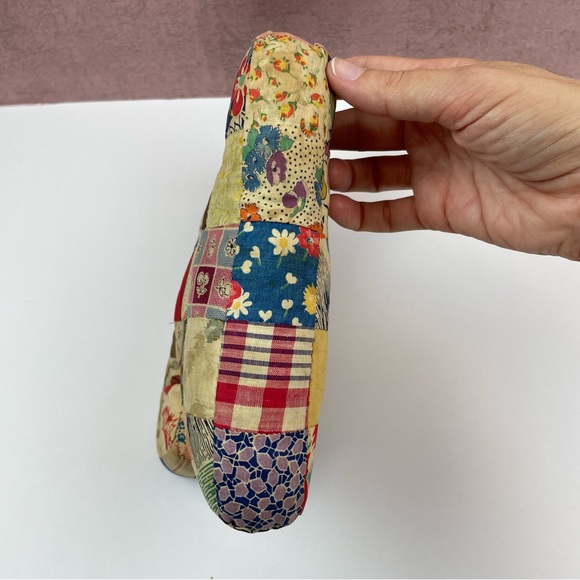 Antique Vintage October 1926 Handmade Patchwork Stuffed Animal Toy - Picture 6 of 8